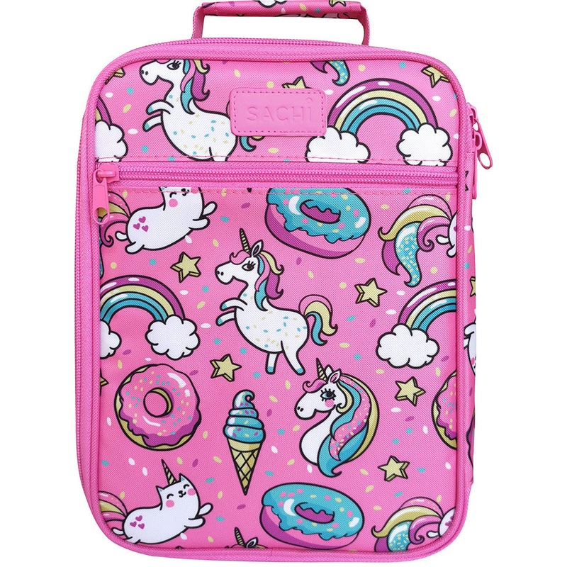 Insulated Lunch Tote - Unicorns