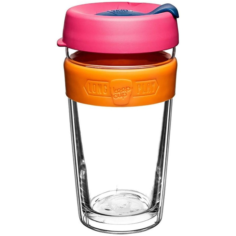 Longplay - Reusable Coffee Cup Large (16oz) - Aura