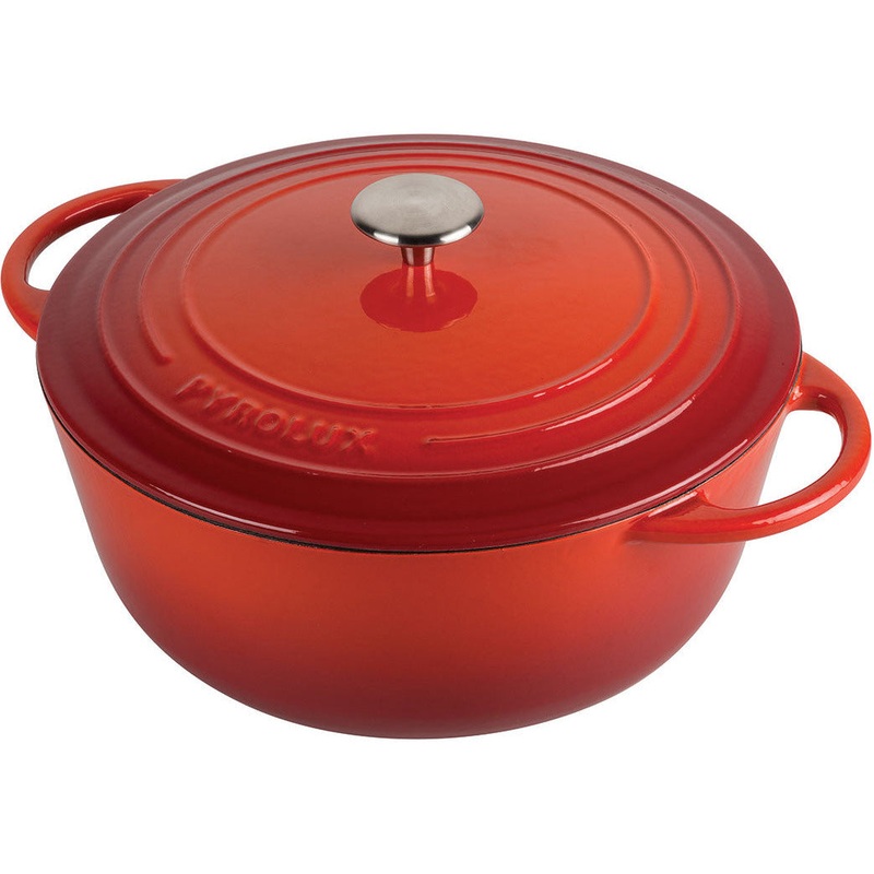 Pyrochef Casserole 28cm 6 Litre - Red