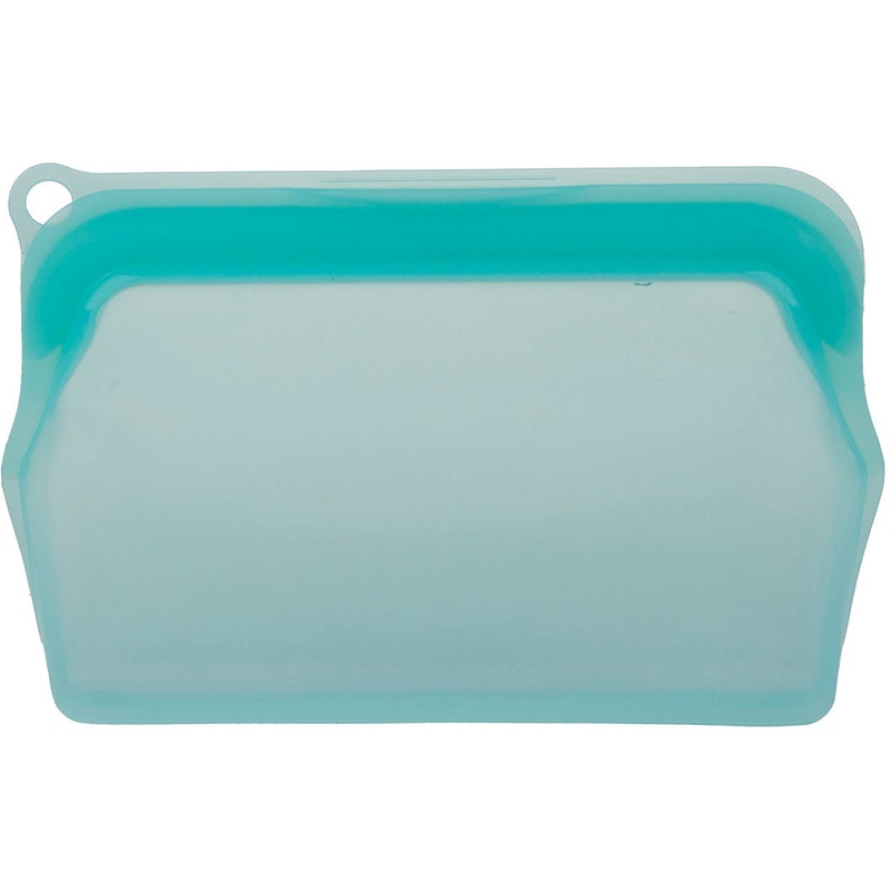 Silicone Small 330ml Food Storage Bag Aqua