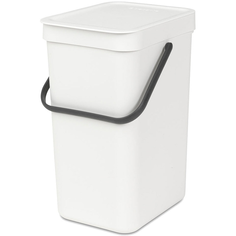 Waste Bin Sort & Go 12L White