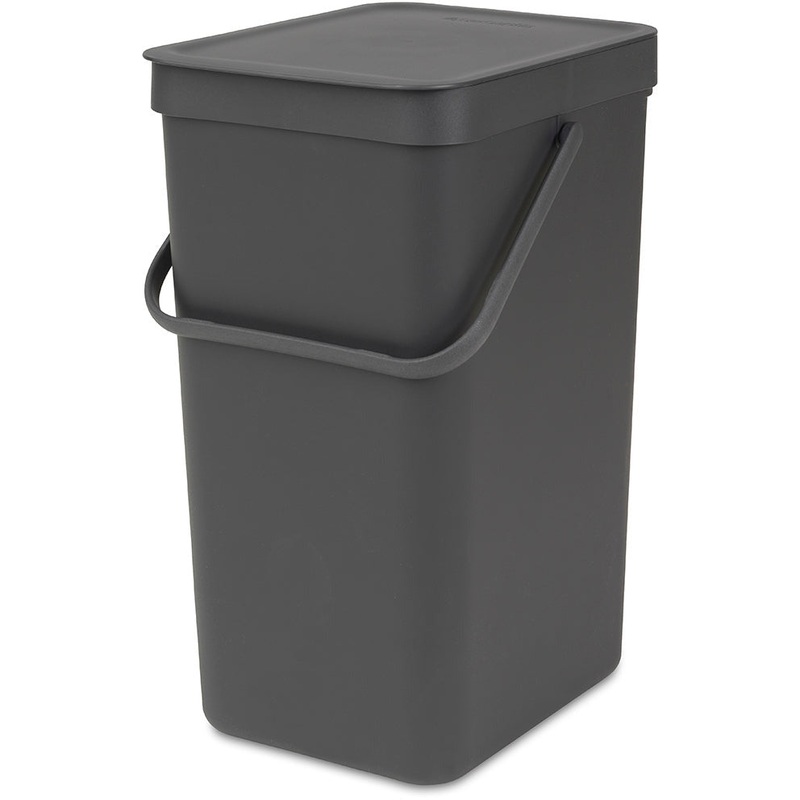 Waste Bin Sort & Go 16L Grey