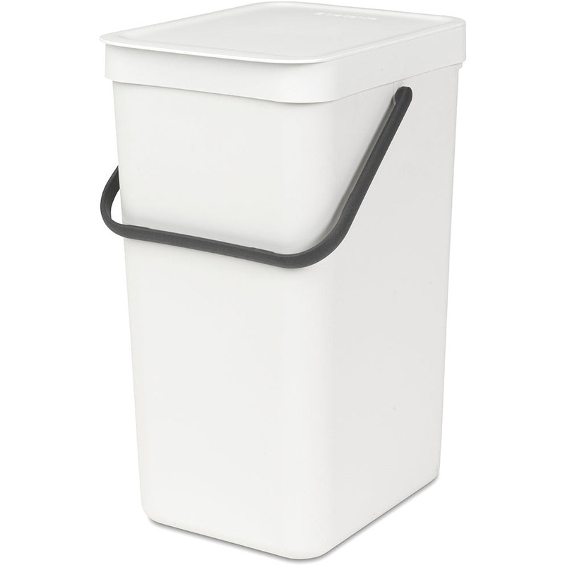 Waste Bin Sort & Go 16L White