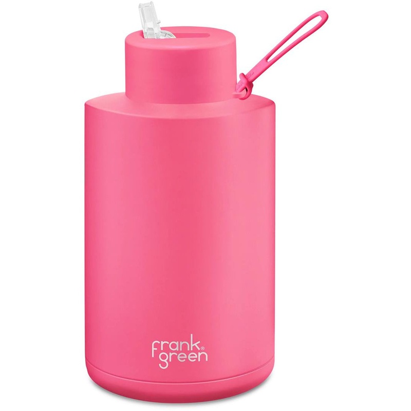 68oz Reusable Bottle - Straw Lid - Neon Pink