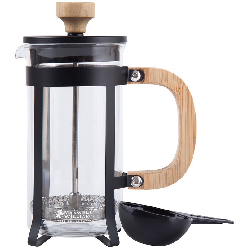 Blend Sumatra Coffee Plunger 350ml - Black / Bamboo