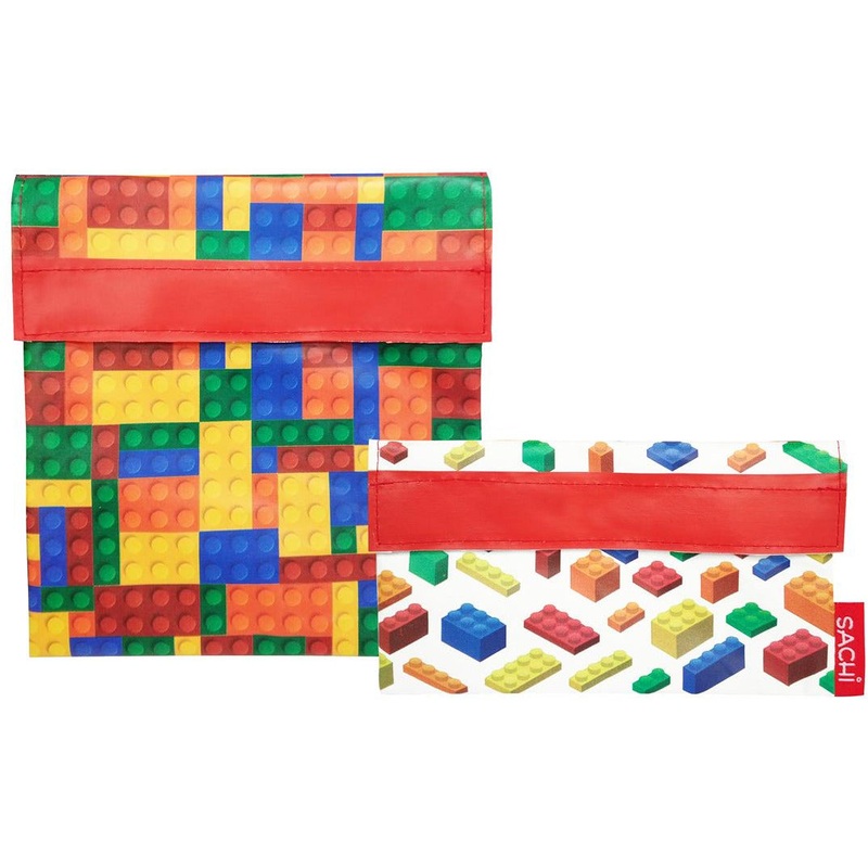 Lunch Pockets Set - Bricks