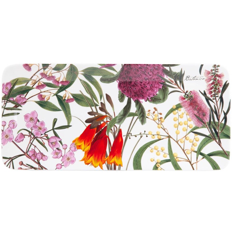 Royal Botanic Gardens Australian Botanics Rectangular Platter 33x15.5cm Gift Boxed