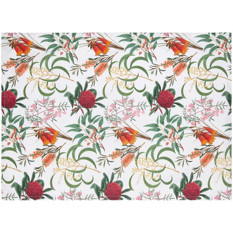 Royal Botanic Gardens Australian Botanics Tea Towel 50x70cm