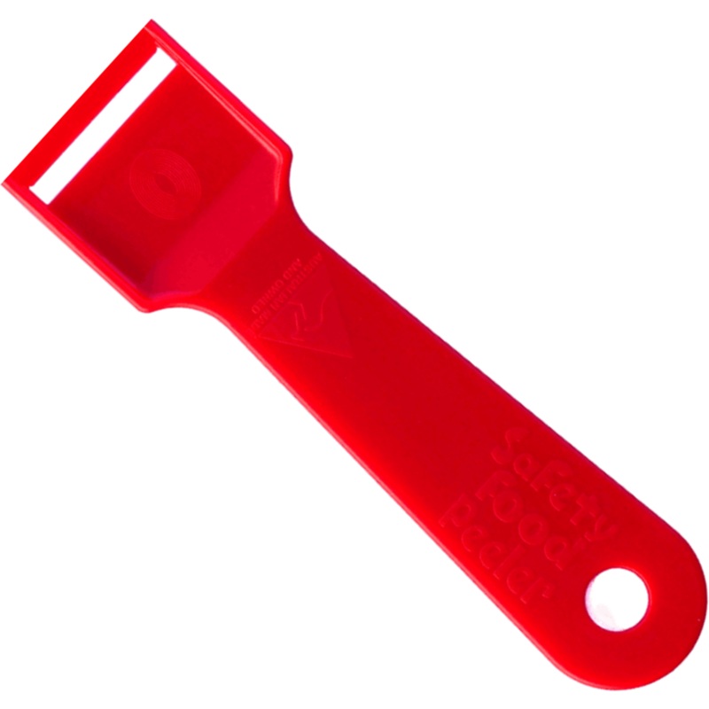 Safety Food Peelers Red