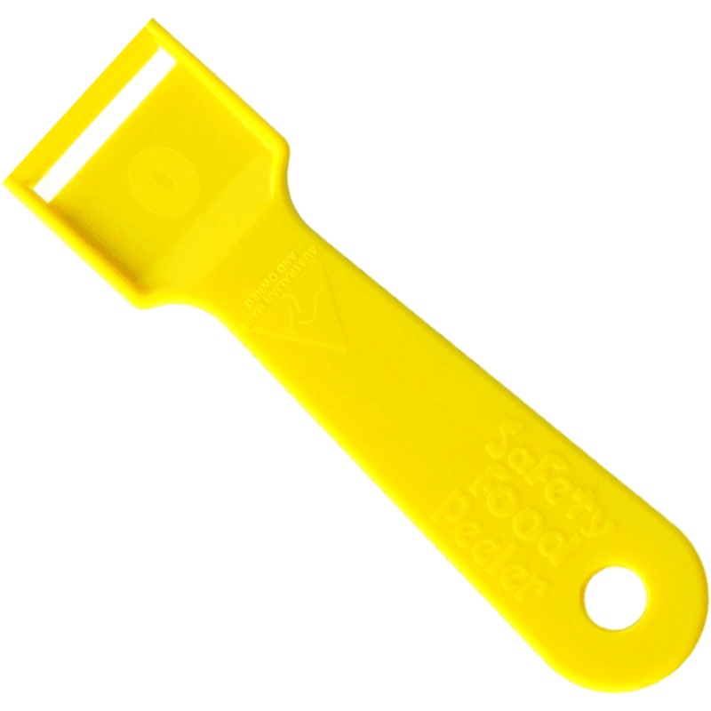 Safety Food Peelers Yellow