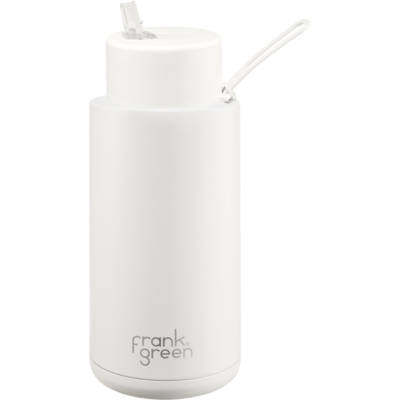 34oz Reusable Bottle - Straw Lid - Cloud