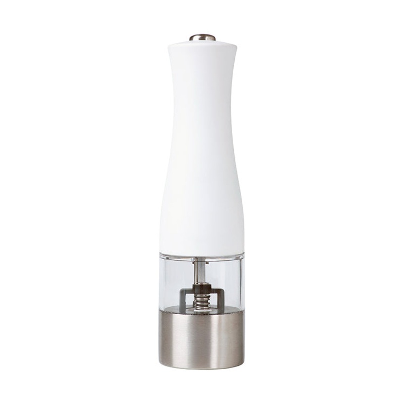 Cosmopolitan Electric Salt/Pepper Mill 21cm White Gift Boxed