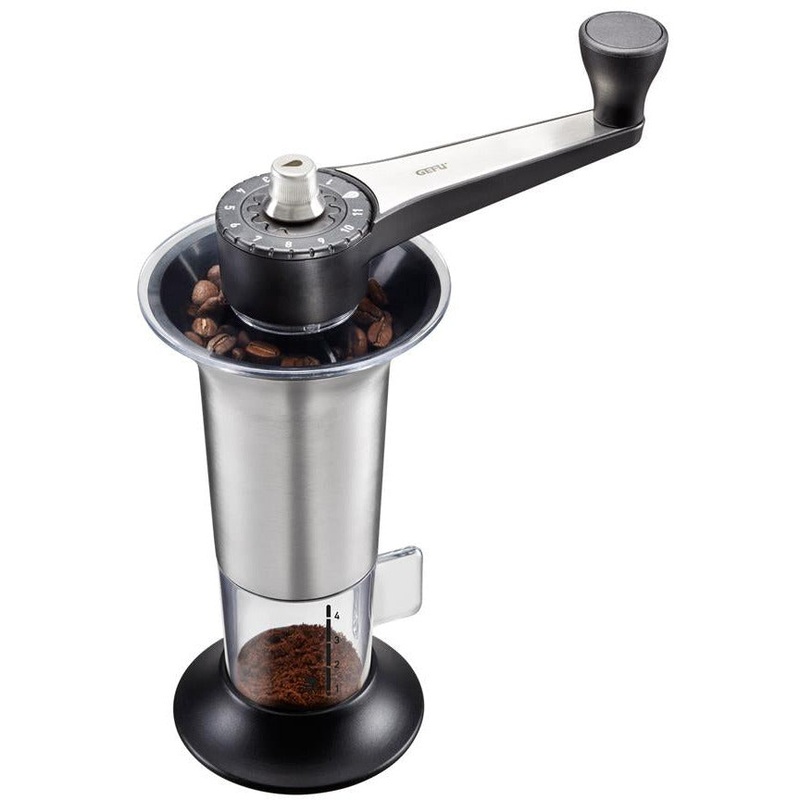 Lorenzo Coffee Grinder - Clear/Black