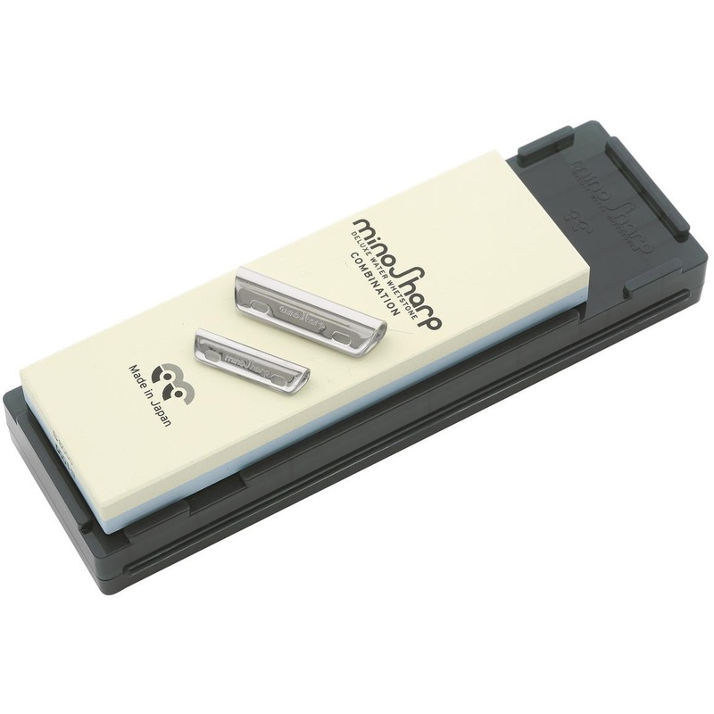 Minosharp 1000/8000 with Guides Combination Whetstone