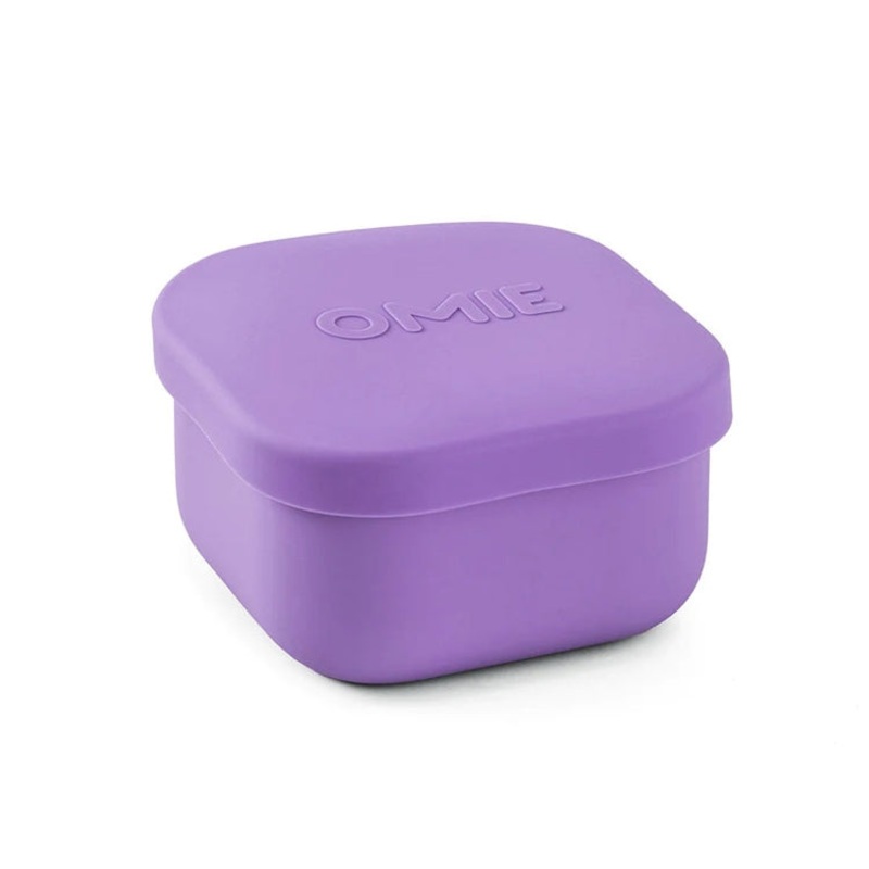 OmieSnack Silicone Container 280ml Purple