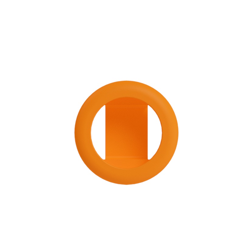 Pet AirTag Holder Medium - Neon Orange