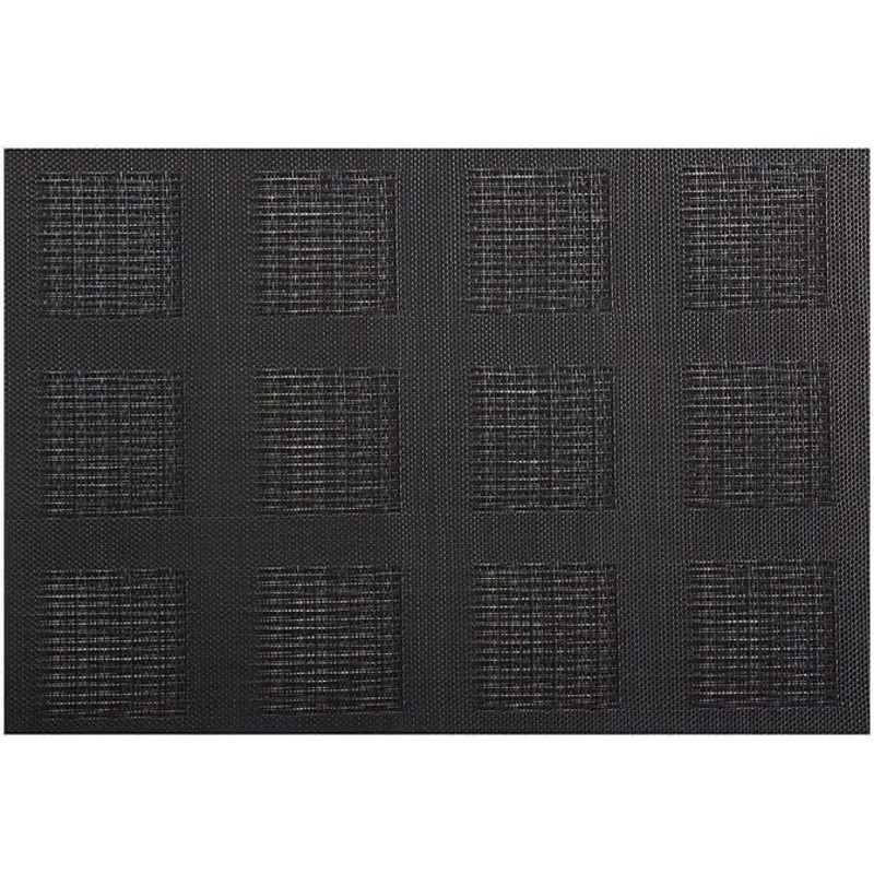 Placemat 45X30Cm Black Squares