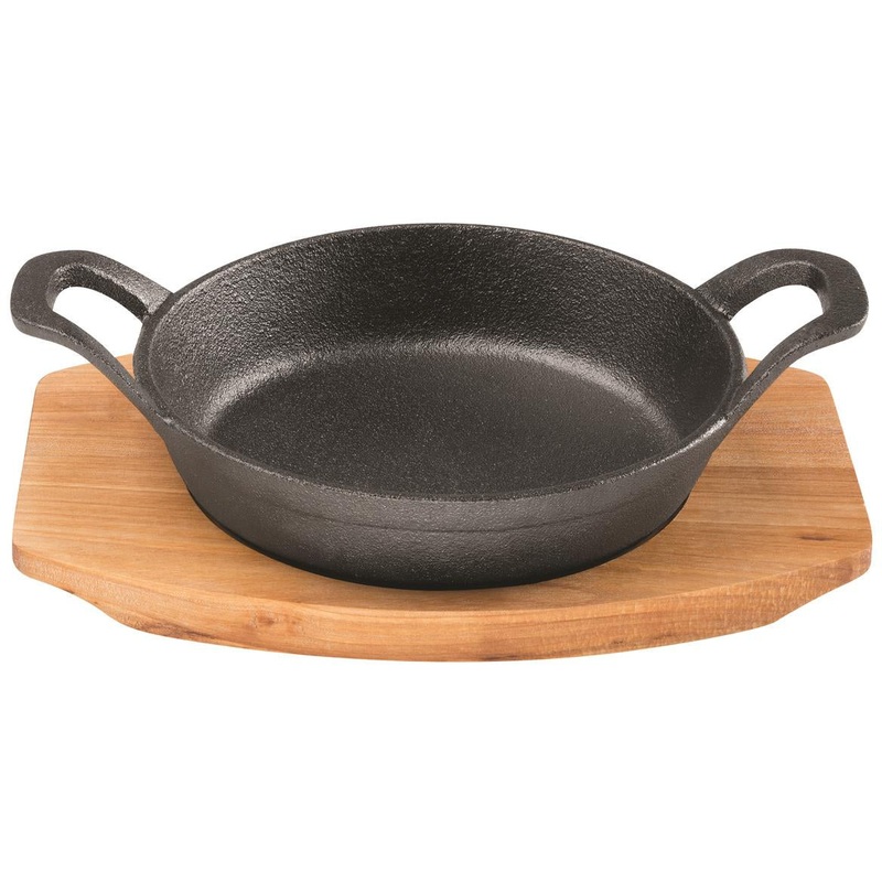 Pyrocast Round Gratin 17.8cm with Tray