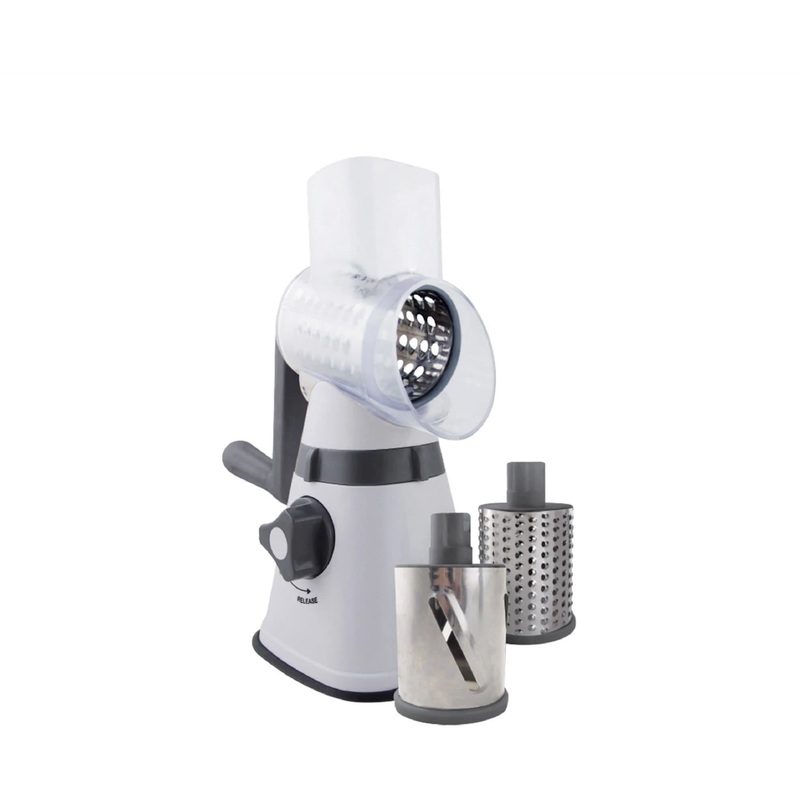 Table Top Drum Grater With 3 Blades
