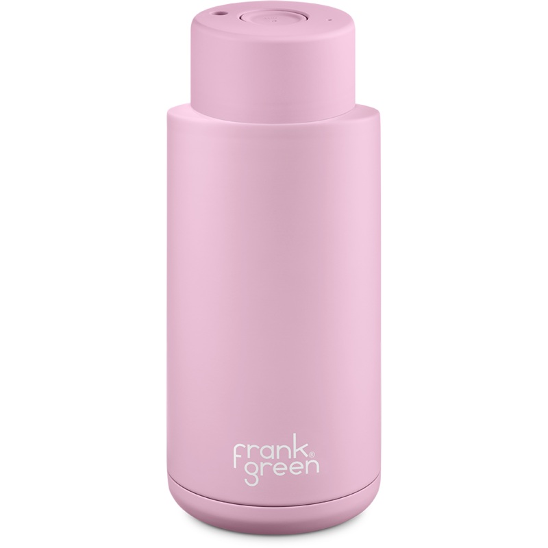 Ultimate Ceramic Reusable Bottle Push Button Lid 34oz - Lilac Haze