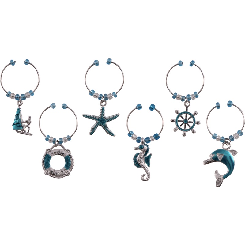 Wine Charms - Nautical