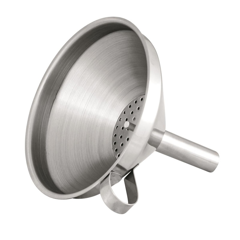 12cm Stainless Steel Funnel With Filter