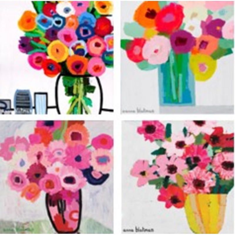 Anna Blatman Annas Flowers 11x11cm
