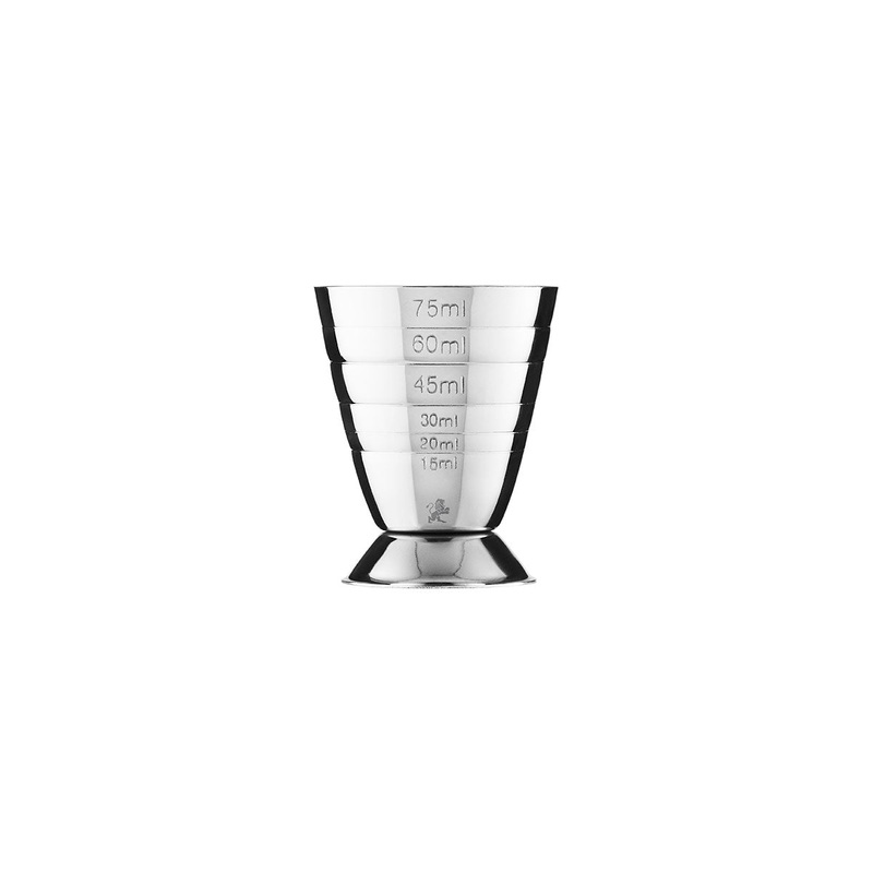 Cocktail Measuring Jigger 15/75ml Stainless Steel