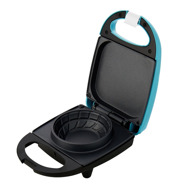 Electric Mini Pie Maker Blue 13x15cm