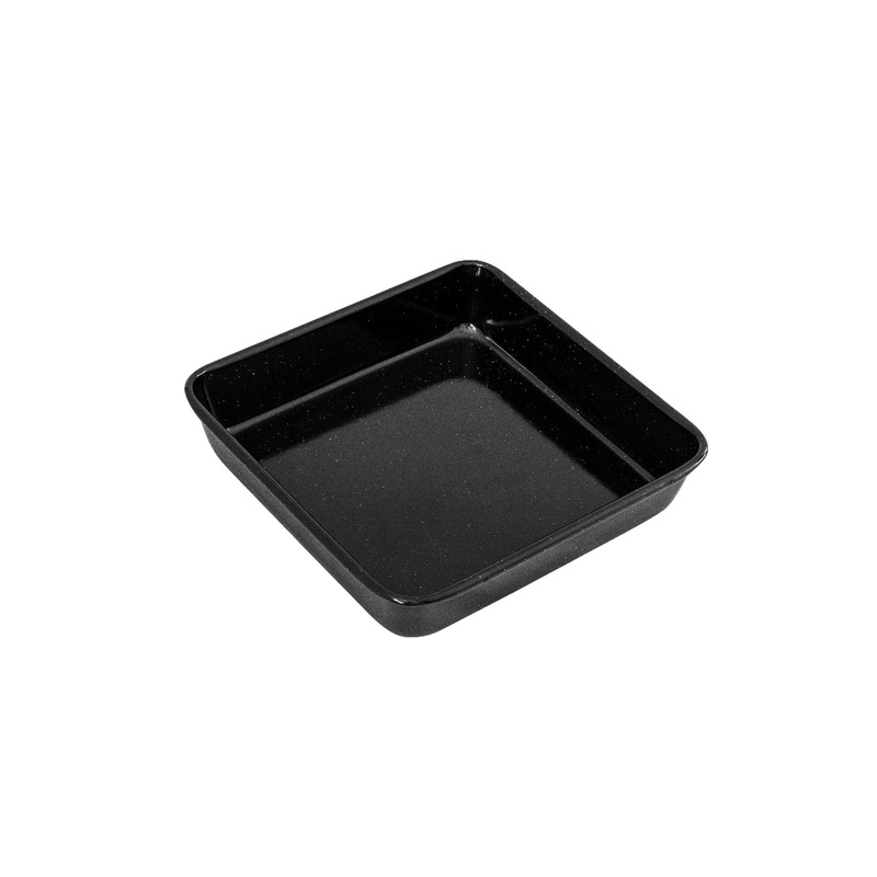 Enamel Square Pan 24x24x5cm