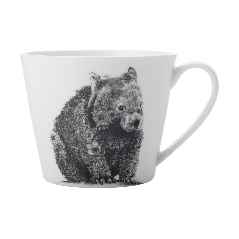 Marini Ferlazzo Mug 450Ml Sqt Wombat Gift Boxed
