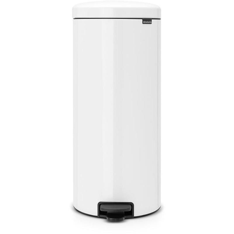 Pedal Bin Newicon 30L White