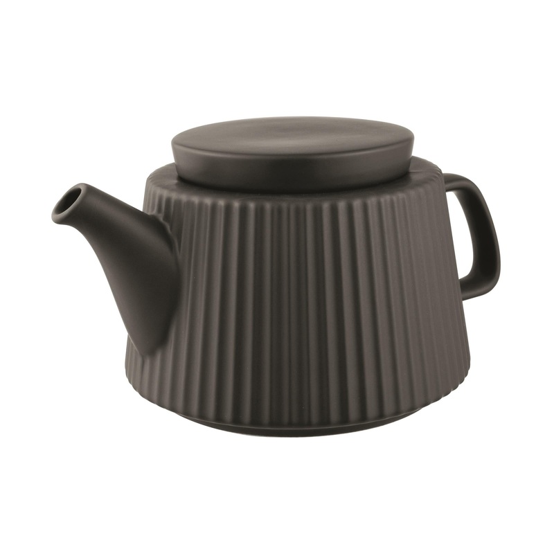 Siena Teapot 950ml - Charcoal