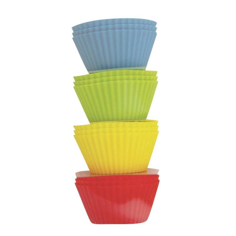 Silicone 9cm Muffin Cups 12 Piece Set