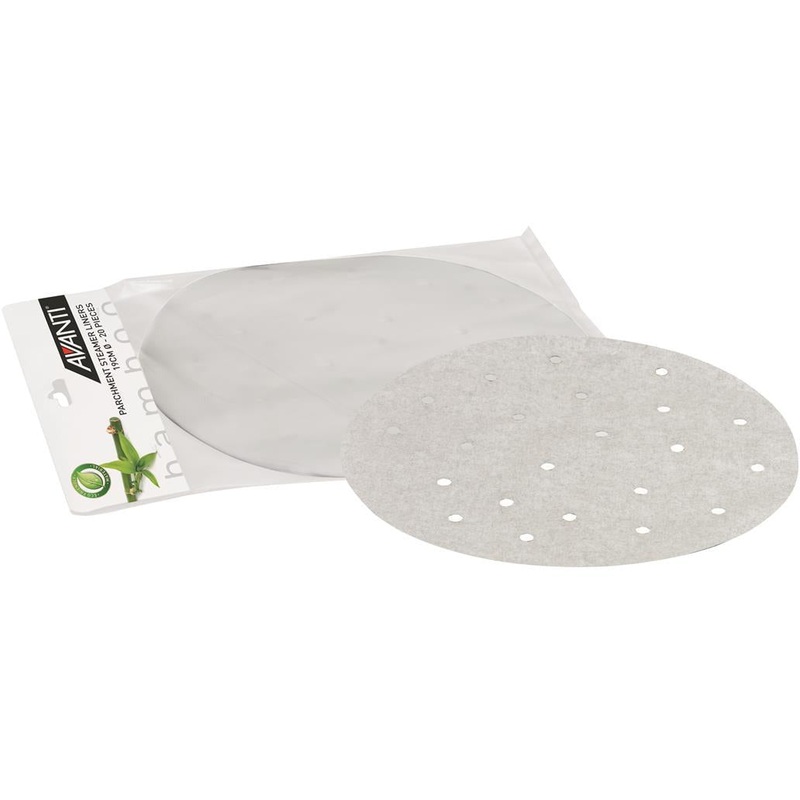 Steamer Liners 19cm Diameter 20 Pieces