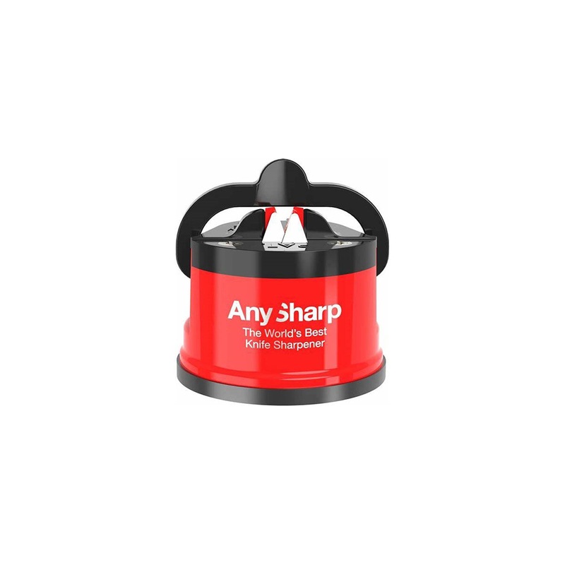 Tungsten Single Groove Sharpener - Red