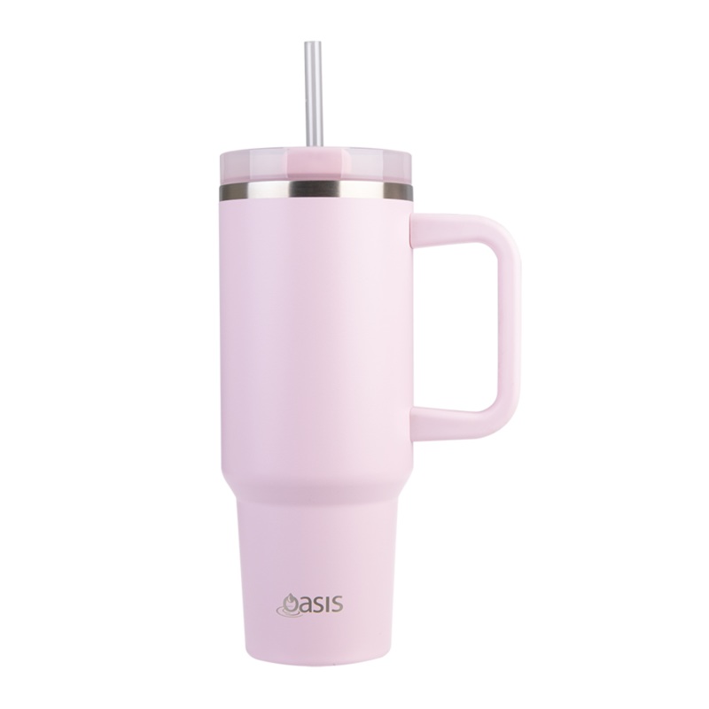 Commuter Travel Tumbler S/S Double Wall Insualted 1.2L - Pink Lemonade
