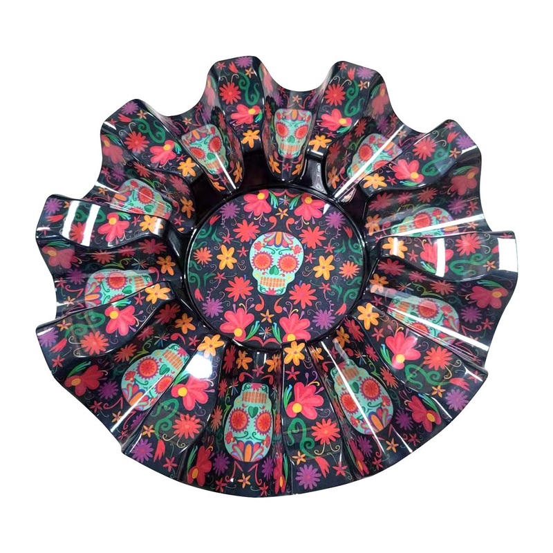 Day of the Dead Taco Holder Carousel