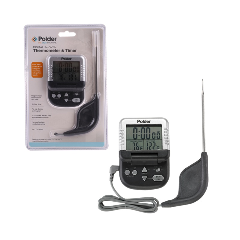 Digital In Oven Thermometer & TImer