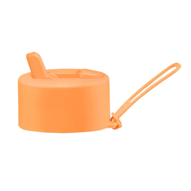 Flip Straw Lid Pack Neon Orange