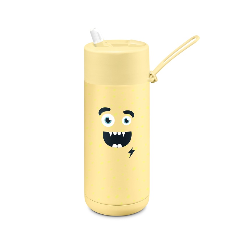 Franksters 16oz Reusable Cup - Flip Lid - Buttermilk Splash