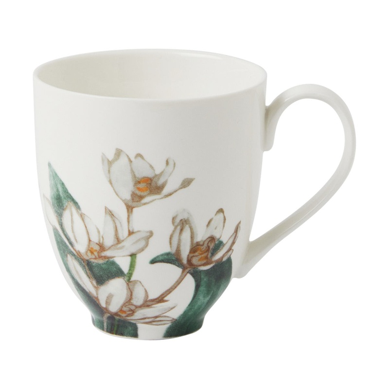 Royal Botanic Gardens Australian Orchids Mug 350ML White Gift Boxed