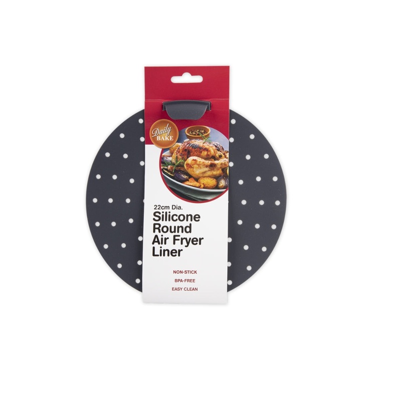 Silicone Round Air Fryer Liner 22cm
