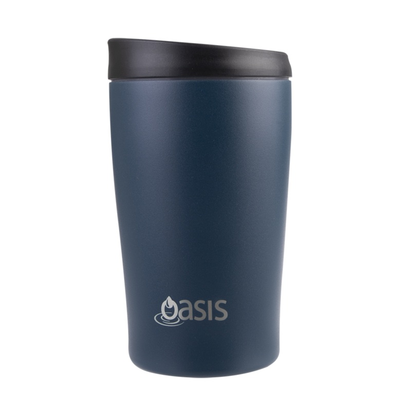 Stainless Steel Double Wall Travel Cup 380ml Navy