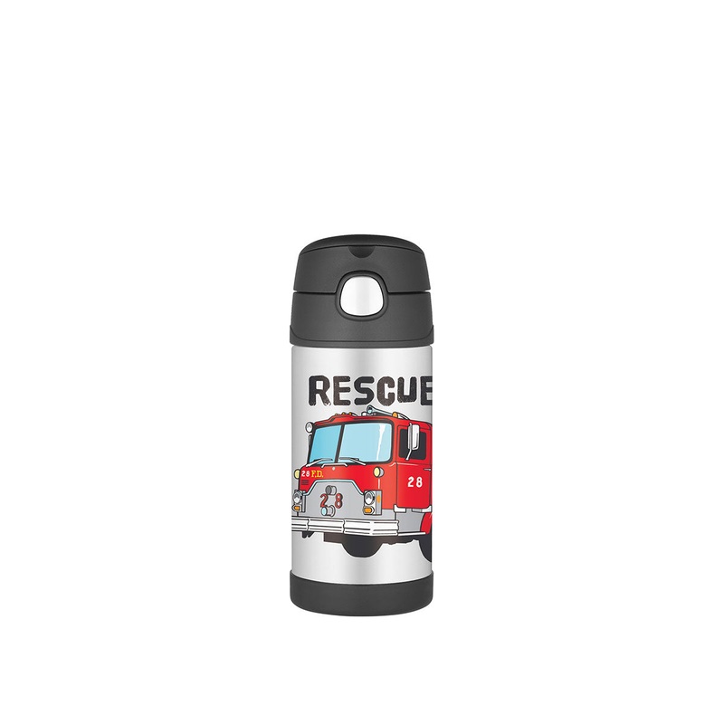 355 ml Funtainer S/Steel Vacuum Insulated Drink Bottle Fire