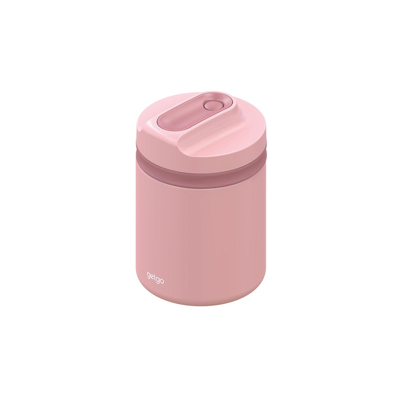 Double Wall Insulated Food Container 1L Pink Gift Boxed