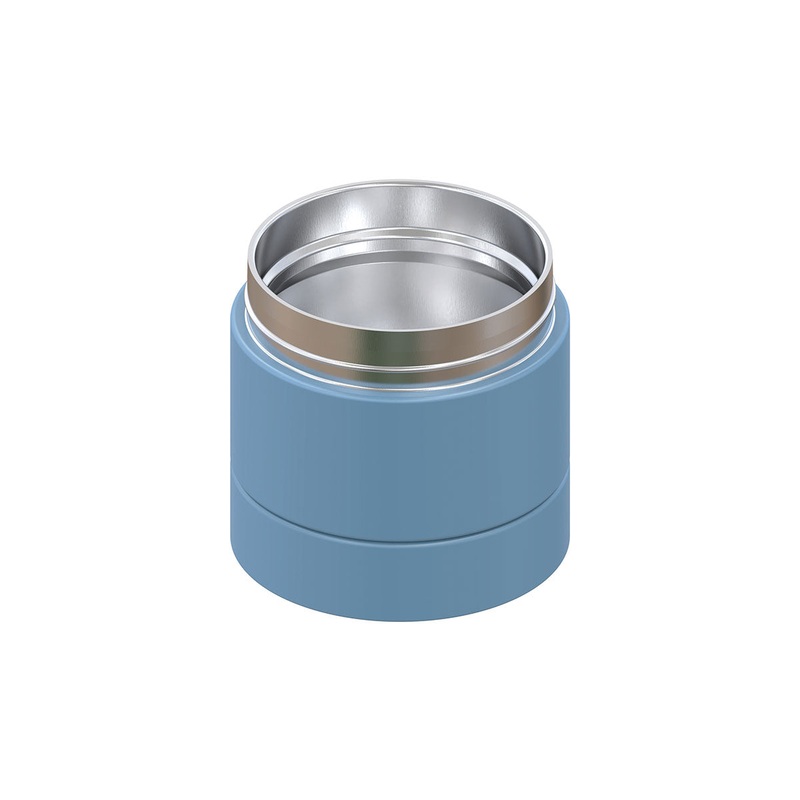 Double Wall Insulated Food Container Ext Blue Gift Boxed