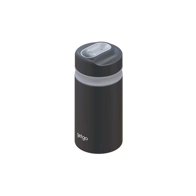 Double Wall Insulated Travel Cup 350ML Black Gift Boxed