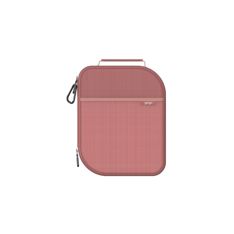Insulated Lunch Bag With Pocket Pink