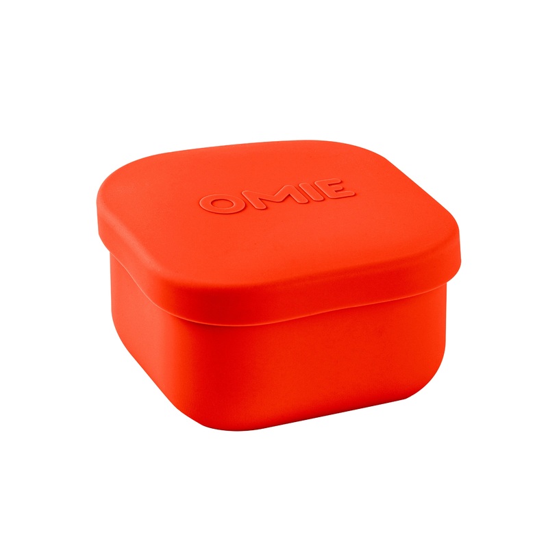 Omiesnack Silicone Container 280ml Red